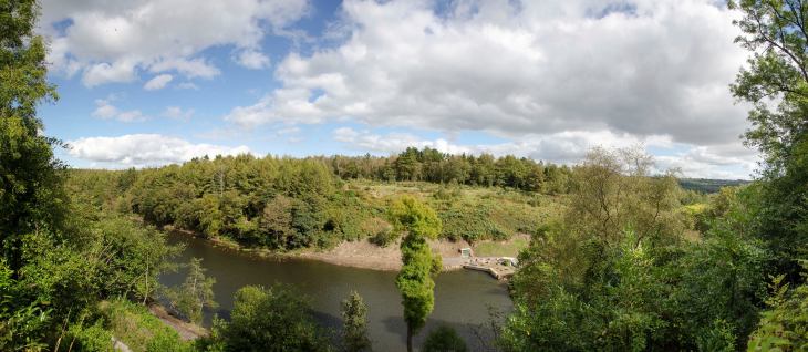 Panorama View of Upper Lake 2014. Photo by Jamie Morris.